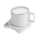 Portable Cup Warmer Home Mug Heater 16W Electric Timing Design Power Cup Warmer Heat Milk Tea Coffee Electric Heating Pad
