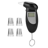 Professional Digital Breath Alcohol Tester Breathalyzer AT6000 Alcohol Breath Tester Alcohol Detector Dropshipping Blowing Drunk