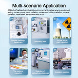 BR-9B Nuclear Radiation Detector X-ray Beta Gamma Radioactive Tester Geiger Counter EMF Meter Electromagnetic Radiation Tester