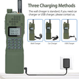 Baofeng AR-152 VHF/UHF Ham Radio 15W Powerful 12000mAh Battery Portable Tactical Game Walkie Talkie AN /PRC-152 Two Way Radio
