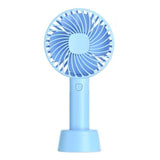 A20 Handheld Fan USB Charging Fan Mini Fan Student Gale Silent Three-speed Adjustment Desk Table Fan With Base