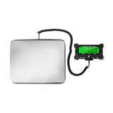 440 Lbs Electronic Postal Scale 0.05kg Precision Integrated Stainless Steel Digital Scale LCD Backlight Display Shipping Scales