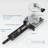 GanWei Aluminium Alloy Woodworking Electric Trimming Machine Circle Cutting Jig Wood Router Milling Circle Slotting Base