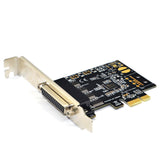 PCI-E Serial Port Card PCI-E To 4 Serial Port RS232 9-Pin Industrial Control 4 Port Expansion Card AX99100 with Line