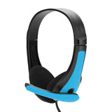 Gaming Headset Single-hole Wired Over-ear Earphones With Microphone 3.5mm Audio Cable For IPad Tablet Smart Phones