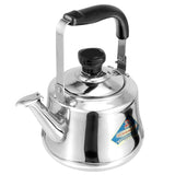 1pc Whistling Teakettle Induction Cooker Kettle Stainless Steel Boiling Water Kettle With Filter Screen 1.5L/1L