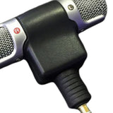 Mini 3.5mm Jack Microphone Supports 2 Channel Recording. For Recording Mobile Phone Studio Interview Microphone For Smartphone