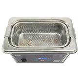 Ultrasonic Cleaner,Detachable Tank and Time Setting Multi Purpose Cleaner for Jewelry Glasses Cleaner Machine EU Plug