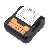 Portable BT Label Maker Wireless 80mm Thermal Receipt Printer BT Connection Compatible with iOS Android Adjustable Paper Widths