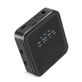 B23 Bluetooth transmitter Aux Bluetooth receiver Bluetooth adapter V5.0 Bluetooth receiver transmitter 600mAh