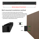 Wall-mounted TV Soundbar Home Theater 40W Wireless Speaker Support Optical Coaxial HDMI-compatible AUX With Subwoofer For TV PC