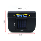 Dropshiping Solar car Cooling Exhaust Fan General Motors blower Summer Ventilation Magic Device window Exhaust Fan