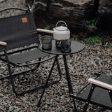 Camping Table Portable Mini Tea Coffee Desk Tripod Table Desk for Camping Hiking Backpacking Fishing