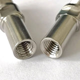 Dropship-1Pair M8 Mountain Bike Frame Front Fork V Brake Column Screw 1.25mm Ultralight Bike Modification Parts