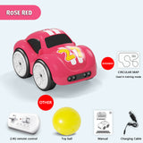 Mini RC Intelligent Sensor Car Radio Controlled Electric Cute Remote Control Car Cartoon Mode Smart Music Light Vehicle Toy