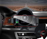 Fast Qi Wireless Car Charger 20W for Samsung Galaxy Fold Z 2 3 Flip iPhone 13 Pro Max Foldable Screen Ventilation Suction Mount