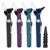 Professional Diagnostic Kit Ear Care Examination Otoscope Eardrum Endoscope Speculum With 8pcs Earmuffs Doctor Electric Otoscope
