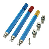 DIY Repair Kit Watch Hand Needle Remover Plunger Puller Pin Lever Lifter Watchmaker Repair Tool Remover Needle Blue