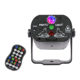 Mini Stage Light Led Dj Disco Laser Projector With Remote Control Professional Stage Lighting Effect for Wedding Home Party Lamp
