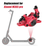 Scooter Brake Handle Assembly Hydraulic Disc Brake Caliper with Adapter and 120mm Disc Rotor for Xiaomi M365 Pro E Scooter