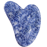 Heart Shape Jade Gouache Scraper Face Massager Skin Lifting Slimming Remove Wrinkle Acupuncture Gua Sha Therapy Massage Stone