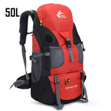 50l & 60L Waterproof Hiking Backpack Woman Outdoor Trekking Camping Bag Army Man Hunting Mountain Backpacks Rain Cover Rucksack