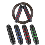 Fitness Skipping Rope Wire Skipping Rope Tangle-Free Jumping Rope Foam Handles for Fitness Workout Equipments Aerobic Exercise