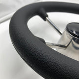 Universal UV-Resistant 5-Spoke 11-inch Boat Steering Wheel Stainless Steel Marine Grade