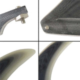 Yep.Surf Surf Longboard Fins Fiberglass 9 Inch Yepsurf Fin Surfboard Fin Single Fins