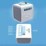 FULL-Mini Portable Home Projector Built-In HIFI Speakers 1080P Color LED 3D Play With Remote Control