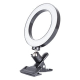 20cm Fill Ring Light For Mobile Phone Computer Brightness Adjustable Selfie Lights Live Broadcast Video Fill Light Beauty