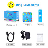 1Set 4GB 32/128GB H96 Mini for android 9.0 Smart TV Box H6 Quad Core 6K Wifi Player Set Top Box