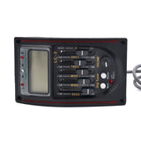 LC-5 5 Bands Acoustic Guitar Piezo Pickup EQ Equalizer System Pickup Preamp Amplifier With LCD Tuner Piezo Pickup