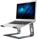 Vertical Laptop Stand Ergonomic Aluminum Laptop Computer Stand Detachable Laptop Riser Notebook Holder Stand Macbook Pro Support