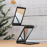 Hairdressing Mirror Portable 360 No Dead Angle All Sides Foldable Makeup Mirror