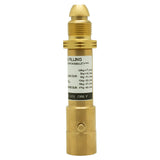 Propane Bottle Replacement Brass Adapter For LPG GPL Gas Bottles Right Hand Thread Propane CALOR Bottle Refill Adapter