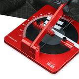 DSPIAE 180 Dedree Angle Adjustment AT-AC Fixed Angle Cutting Table Red Wrench Aluminum Alloy Stainless Steel 1945*150*48mm