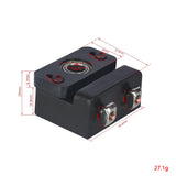 Z axis Lead Screw Fixing Block Plastic Blocks 3D Printer Lead Screw fix mount For CR-10 Ender 3 Z-Rod Bearing Holder