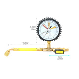 Automotive Nitrogen Pressure Test Gauge Regulator for R134a R22 R407C R410A SUV Car Central Conditioner Air Conditioning