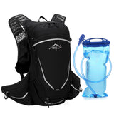 Cycling Backpack w Drinking Bladders Outdoor Running Bag Bicycle Bag Sports Vest Ultralight Riding Bag Breathable Travel Daypack