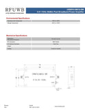 UWB 10-1000MHz 8W 39dBm RF Power Amplifier Broadband Power Amplifier RF Power Amplifier  Module