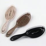 Curved Mosquito Coil Style Hair Massage Comb Air-cushion Comb Beauty Tool Sealed Bag Big Curved Comb