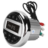 Waterproof Marine Stereo Bluetooth Radio Motorcycle Audio Boat Car MP3 Player Auto Sound System FM AM Receiver For SPA UTV ATV