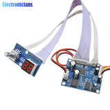 DSP Digital Red Reverberation Module Stereo Karaoke Reverberation Board DC 5V Mixer Module 0-99 100 effects for Audio Power