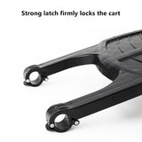 Stroller Step Board Stroller Stand Board With Seat For 2 Kids Trolley Artifact Auxiliary Pedal Plus Seat Tail Car Accessories