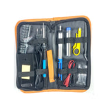 MX 60W Electric Soldering iron Kit Adjustable Temperature Soldering irons 5pc Tips Portable Welding Soldering Tool Iron Head Set