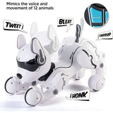 Remote Control Robot Dog Toy, Rc Dog Robot Toys Smart & Dancing Robot Toy, Talking RC Animals Mini Pet Dog Robot