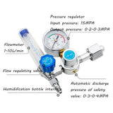 Oxygen Flow Meter Oxygen Flowmeter Pressure Gauge Oxygen Pressure Valve Regulator 0-10L/Min G5/8
