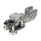 Upgrade Stainless Steel CW Morse Key Portable Telegraph Key Paddle Key With Magnetic Base For Radio Users