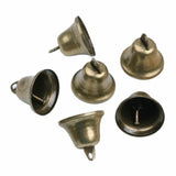 10pieces Retro Dog Potty Training Christmas Bell Making Wind Chimes 38mm Craft Bells Jingle Bells